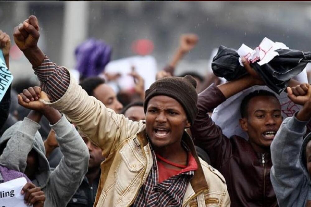 Etiopija protesti, Foto: Twitter