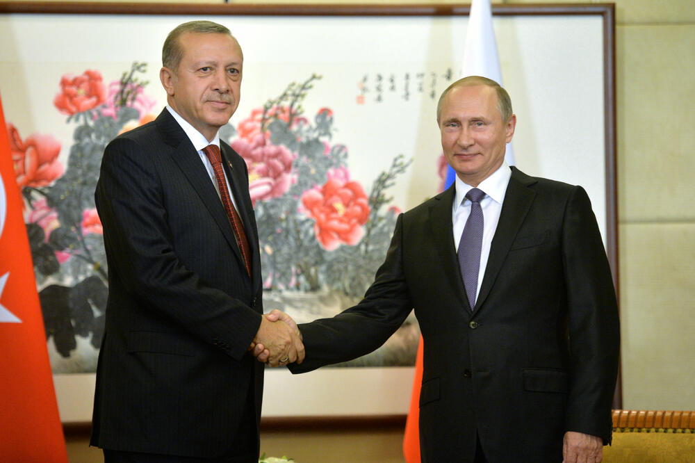 Redžep Tajip Erdogan, Vladimir Putin, Foto: Reuters