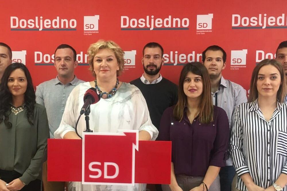 Snežana Burzan, Foto: Socijaldemokrate Crne Gore