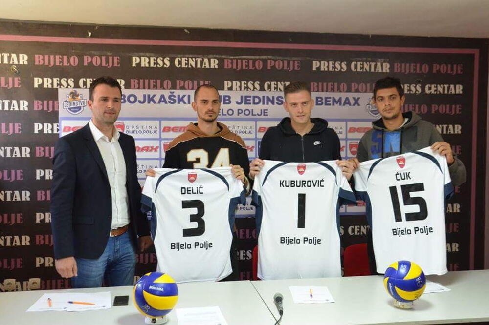 Šebek, Delić, Kuburović i Ćuk, Foto: OK Jedinstvo