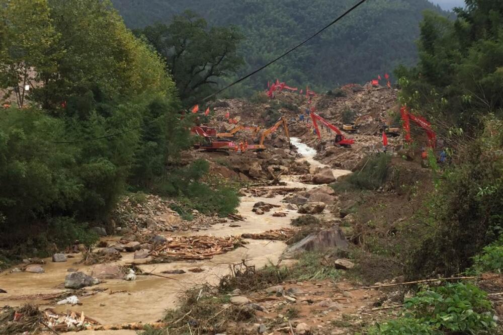 klizište KIna, Foto: Twitter