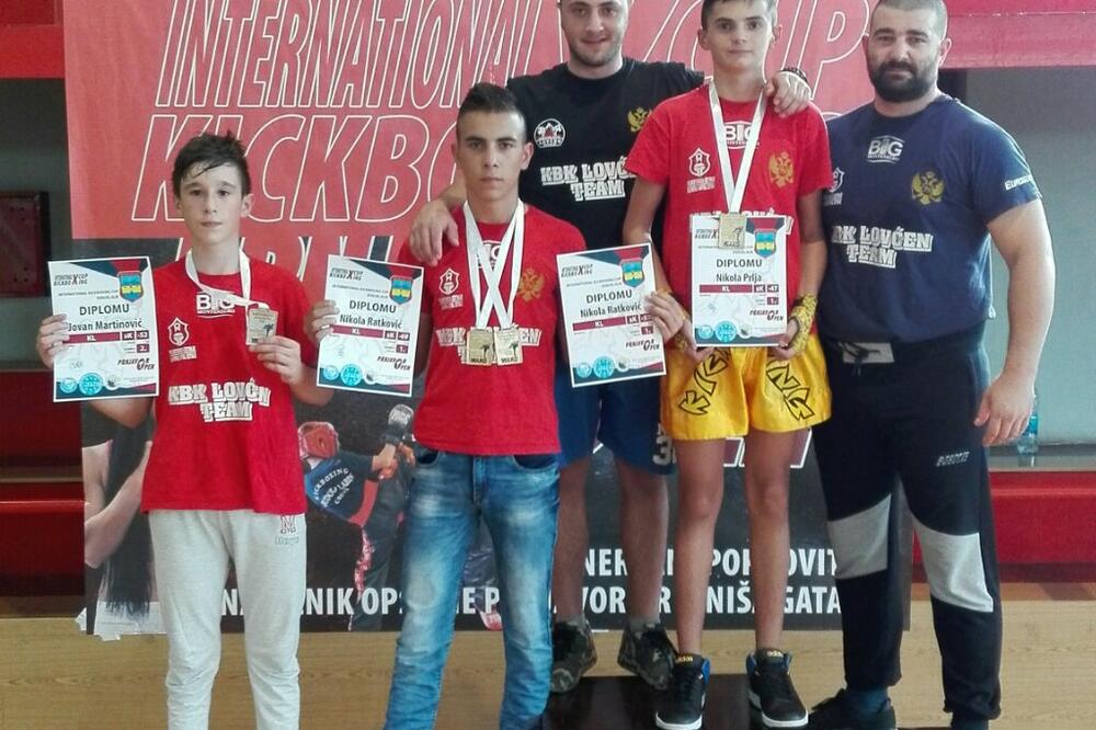 Kik-boks klub Lovćen, Foto: Privatna arhiva