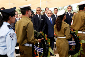 Netanjahu i Abas se rukovali i kratko razgovarali