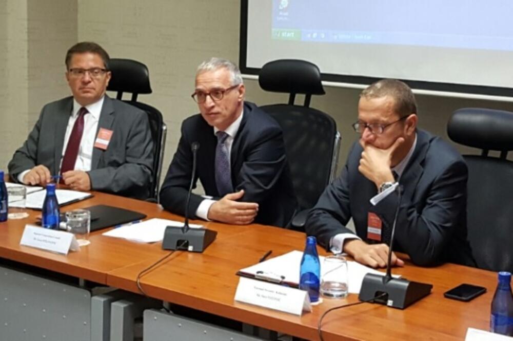 Marinko Raos, Goran Svilanović, Savo Vučinić, Foto: RCC