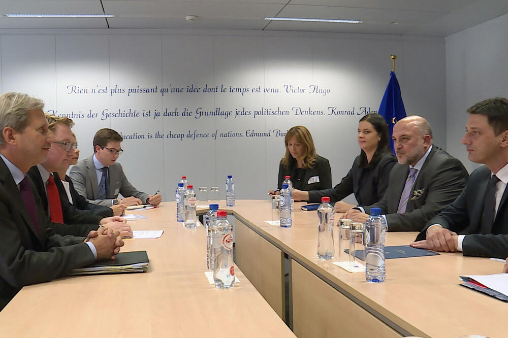 Darko Pajović, Johanes Han, Foto: Skupština Crne Gore