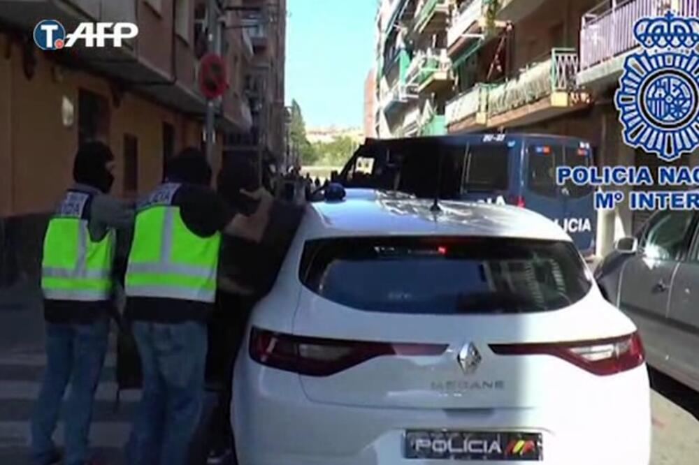 hapšenje Španija, džihadisti, Foto: Screenshot (AFP)