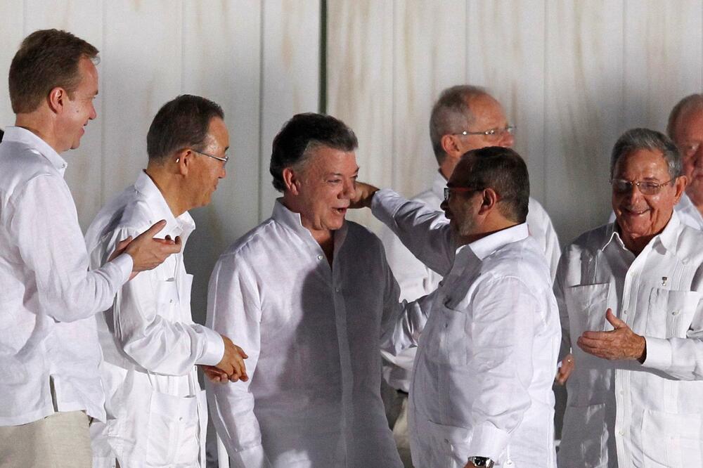 FARC Kolumbija sporazum, Foto: Reuters