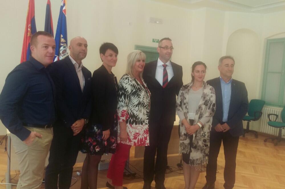 Delegacija opštine Tivat, Foto: Siniša Luković