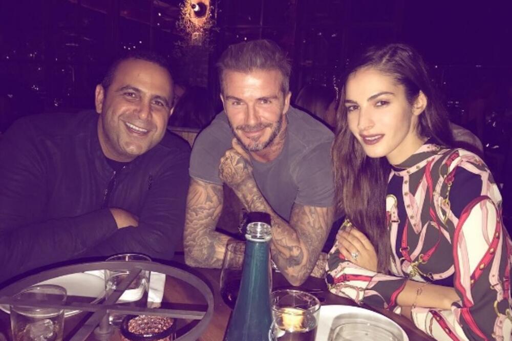 Emina Čunmuljaj, Dejvid Bekam, Foto: Instagram