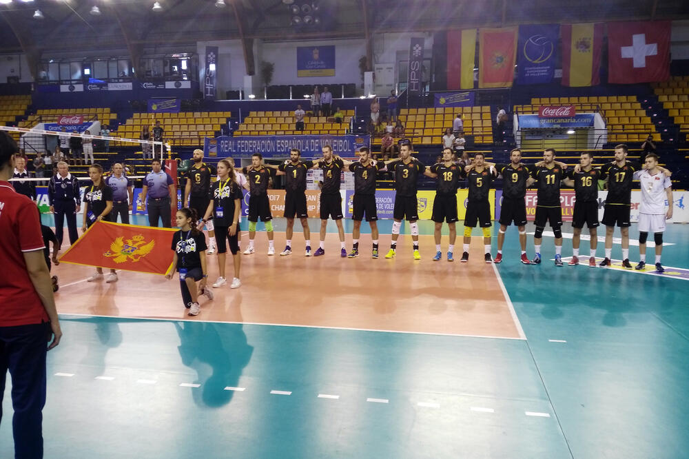 Odbojkaši Crne Gore, Foto: Cev.lu