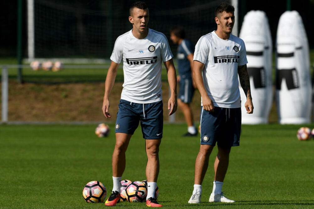 Stevan Jovetić i Ivan Perišić, Foto: Inter.it
