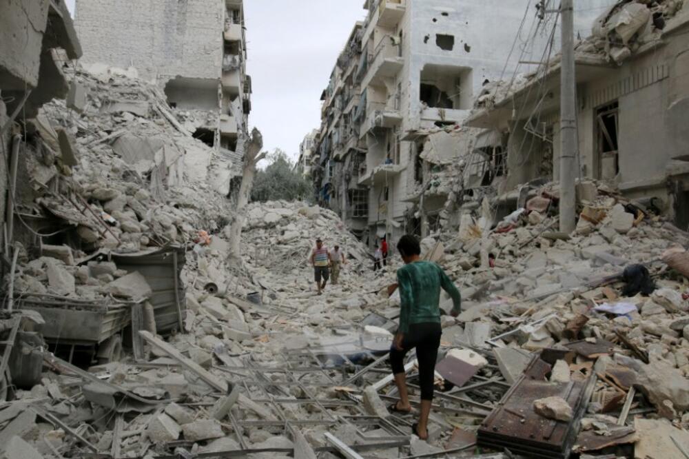 Alep, ruševine, Foto: Reuters