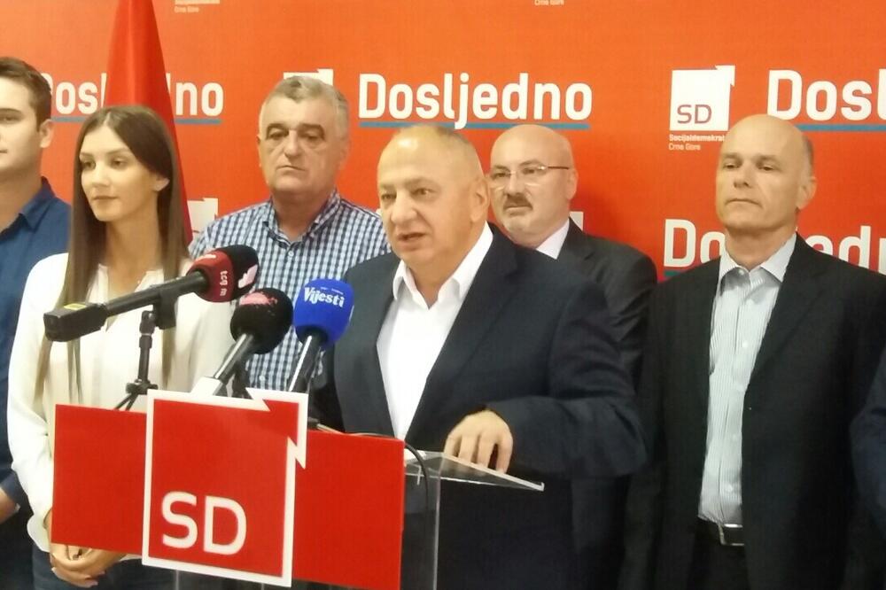 Vujica Lazović, Foto: Socijaldemokrate Crne Gore