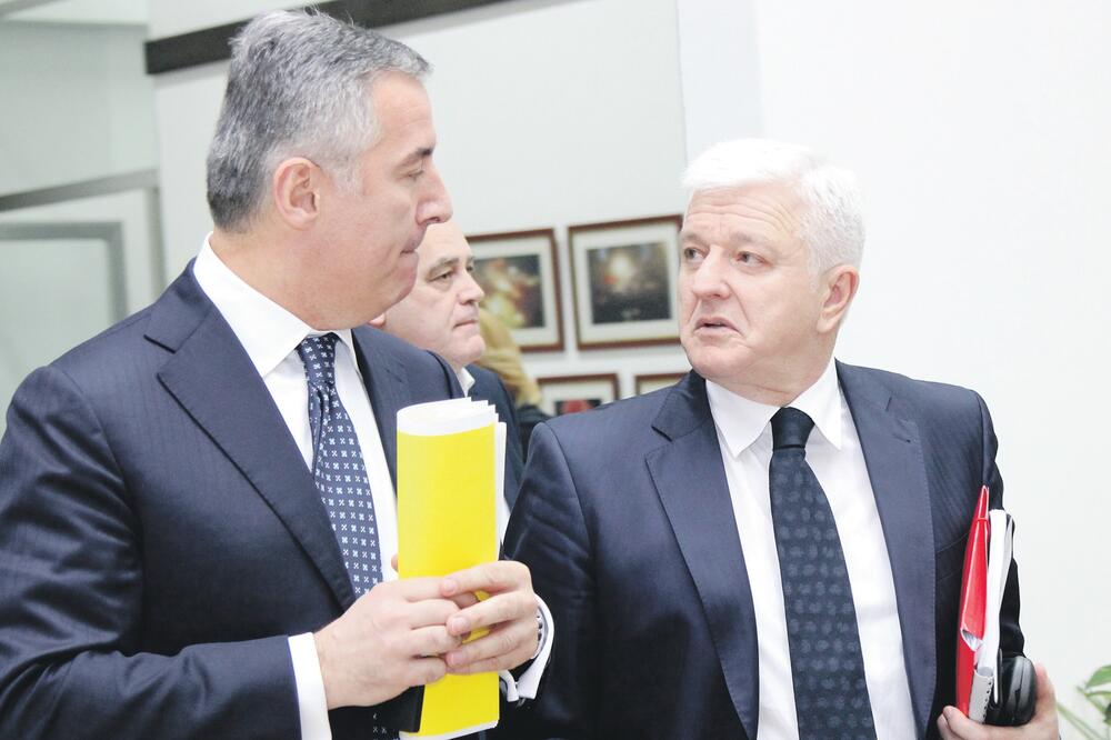 Milo Đukanović, Duško Marković, Foto: Filip Roganović
