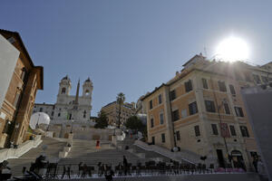 Rim: Otvorene "Španske stepenice", jedna od najpopularnijih...