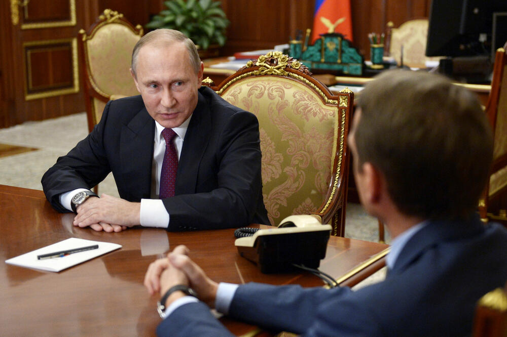Vladimir Putin, Sergej Nariškin, Foto: Reuters