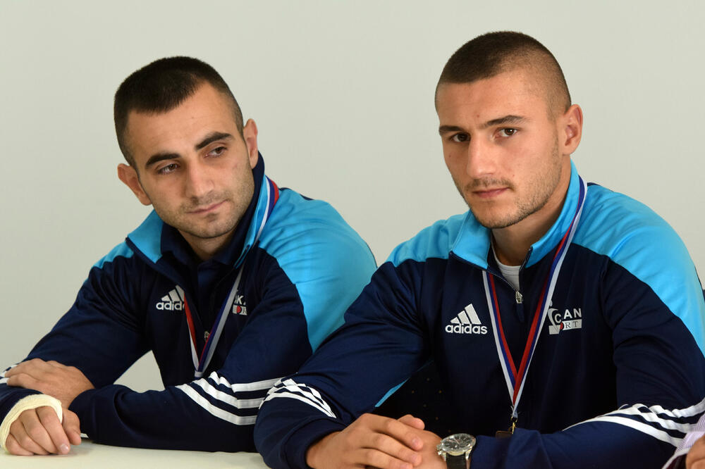 Remzija Dacić i Dejvid Kajević, Foto: Boris Pejović