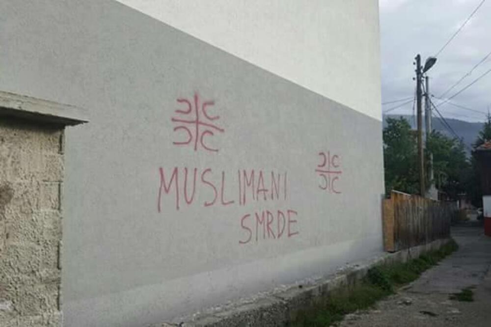 Moćevac grafiti, Foto: SNP Pljevlja