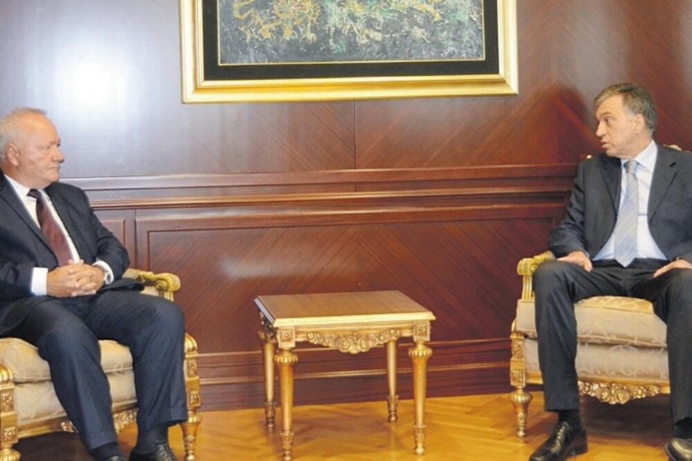 Ferhat Dinoša, Filip Vujanović, Foto: Predsjednik.me