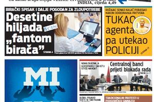 Danas u "Vijestima": Desetine hiljada "fantom birača"; Policiju...