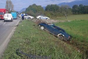 Državljanin Srbije teško povrijeđen u udesu na putu Podgorica -...