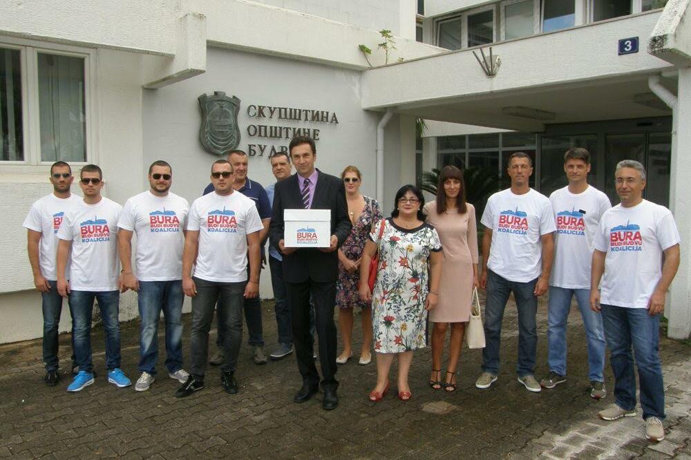 Bura budi Budvu - SNP - Demos, Foto: SNP