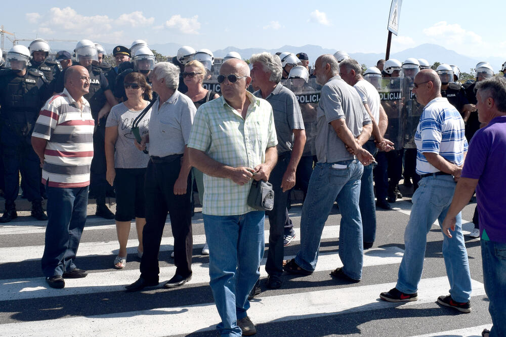 bnivši radnici KAP-a, Foto: Boris Pejović