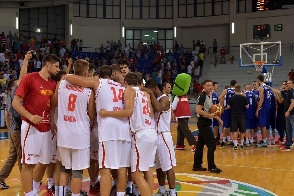 Košarkaši Crne Gore, Foto: KSCG
