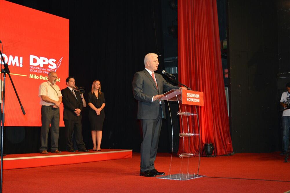 Duško Marković, DPS, TIvat, Foto: DPS