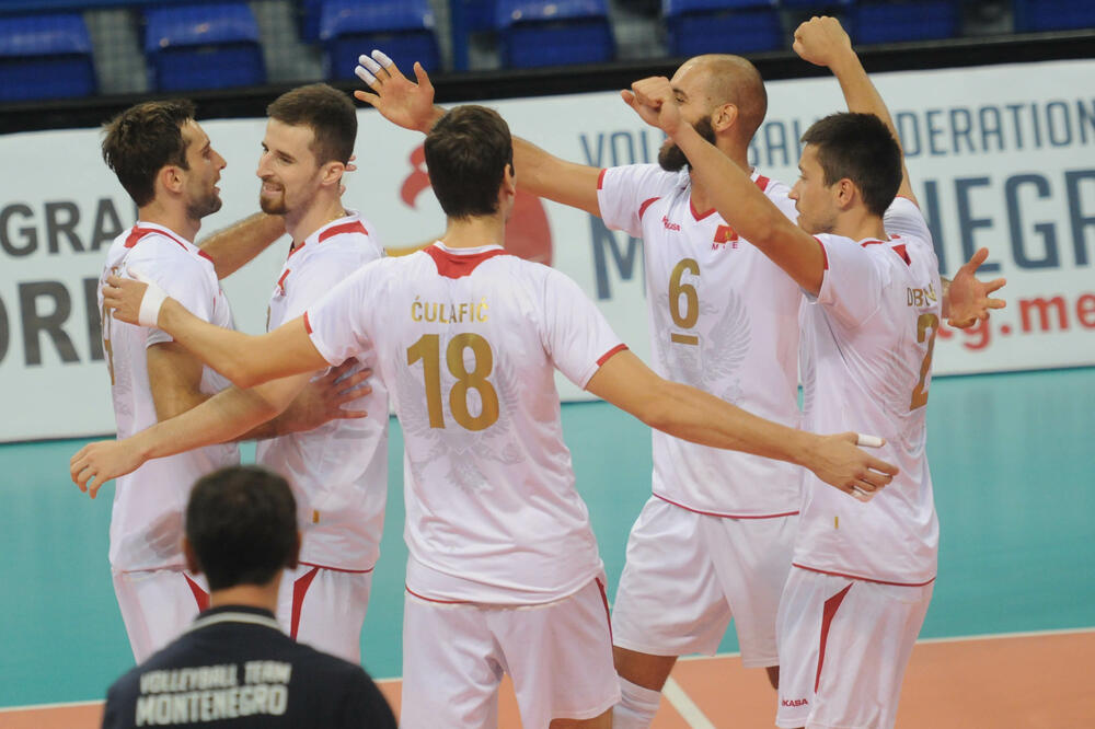 Odbojkaši Crne Gore, Foto: Luka Zeković