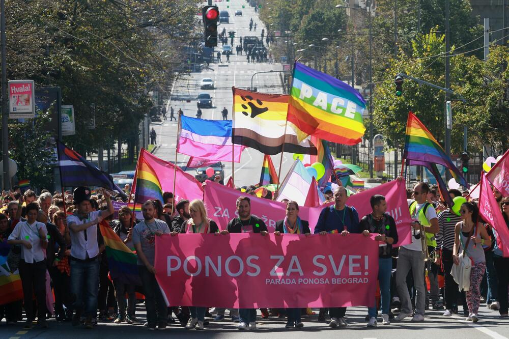 Parada ponosa u Beogradu, Foto: Betaphoto