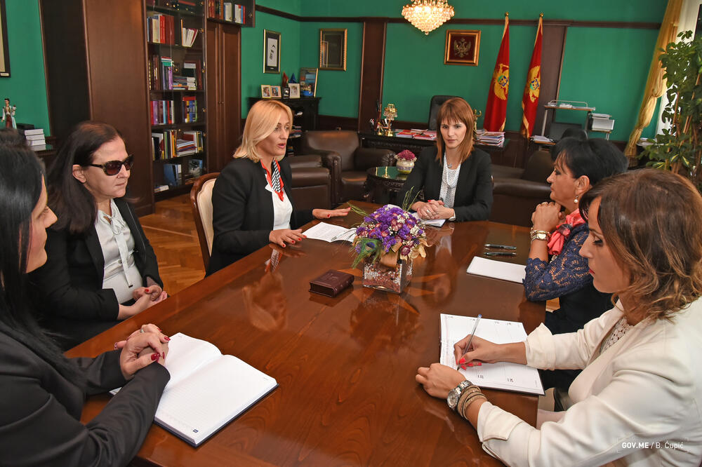 Azra Jasavić, Vesna Medenica, Foto: Gov.me/B.Ćupić