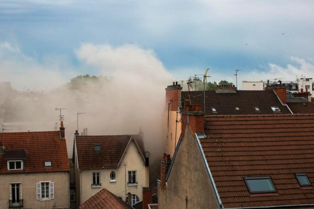 Dižon eksplozija gasa, Foto: Twitter.com
