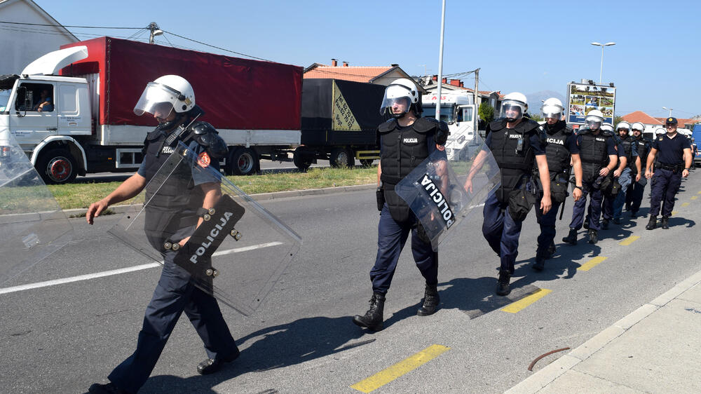 bivši radnici KAP-a blokada