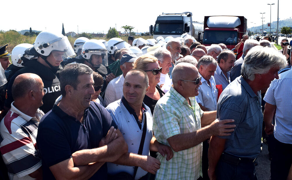 bivši radnici KAP-a blokada