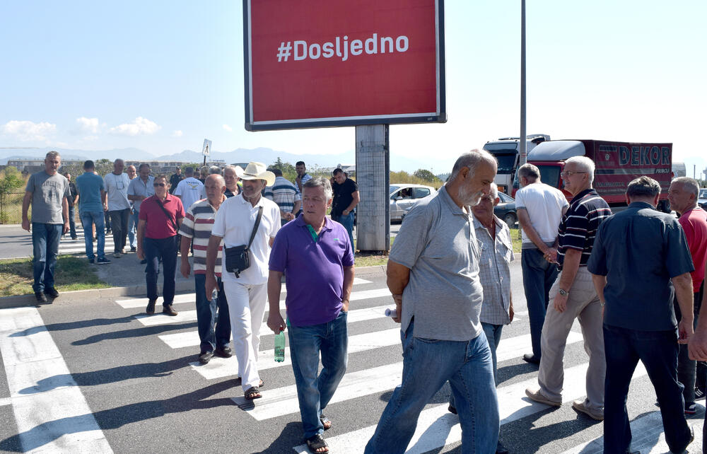 bivši radnici KAP-a blokada