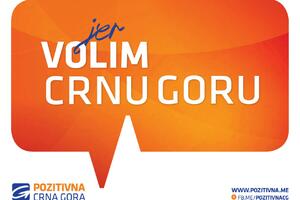 Pozitivna predstavila slogan: Jer volim Crnu Goru