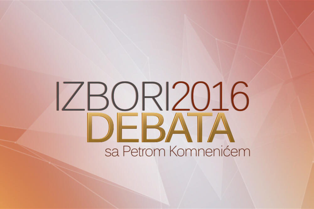 izbori 2016 - debata, Foto: TV Vijesti