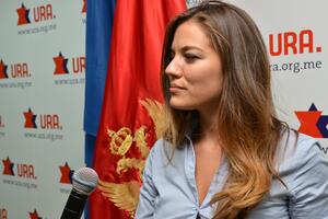 Ana Rašović na čelu mladih GP URA: "Mladi da promijene Crnu Goru"