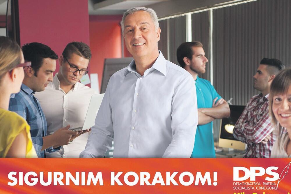 Milo Đukanović, DPS (Novine)