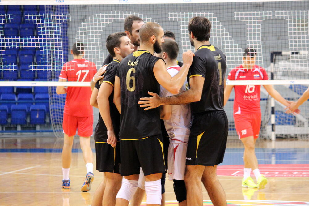 Odbojkaši Crne Gore, Foto: Filip Roganović