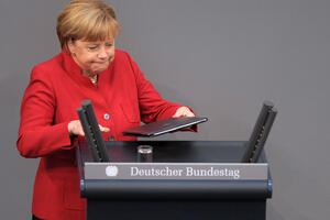 "Atomska bomba" Angele Merkel