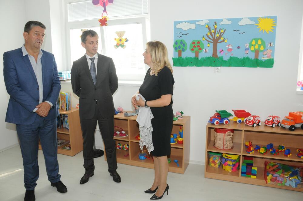 Otvaranje vrtića Nikšić, Predrag Bošković