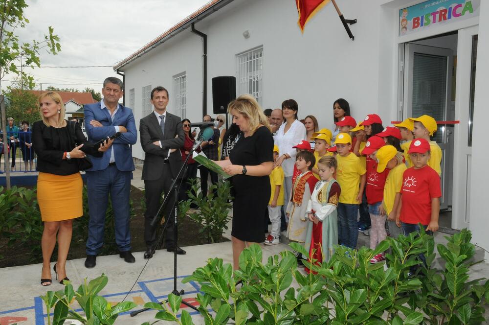 Otvaranje vrtića Nikšić, Predrag Bošković