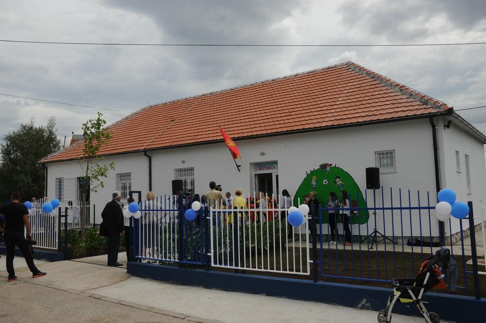 Otvaranje vrtića Nikšić, Predrag Bošković