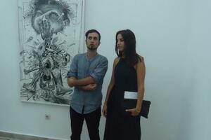 Izložba Marije Šević i Vladimira Lopušine u Galeriji Josip Bepo...