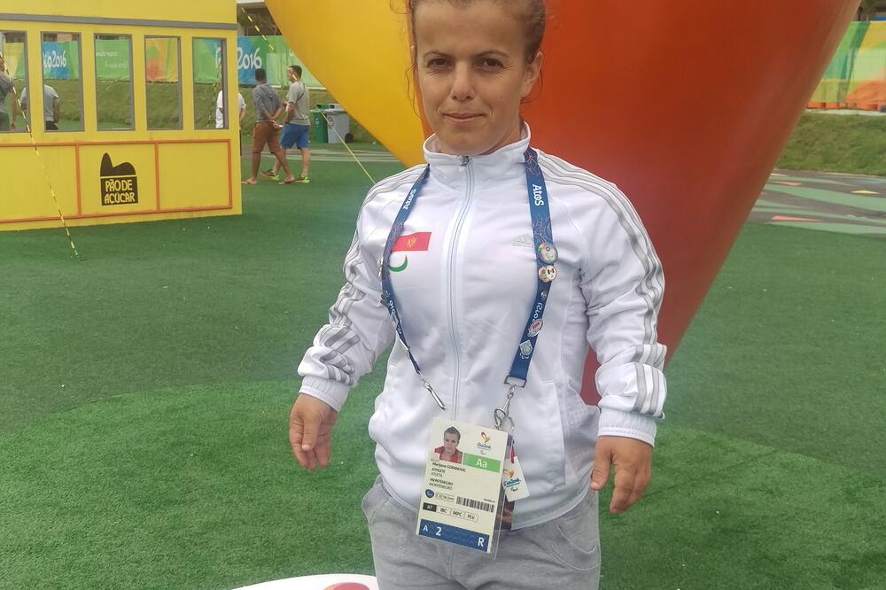 Marijana Goranović, Foto: Paraolimpijski komitet Crne Gore