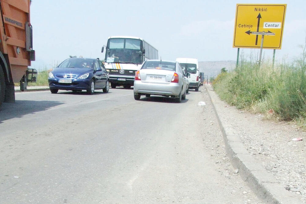 Cetinjska raskrsnica, Foto: Arhiva Vijesti
