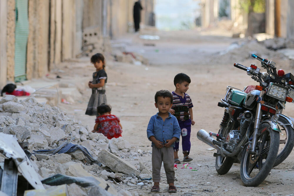 Djeca, Sirija, Foto: Reuters