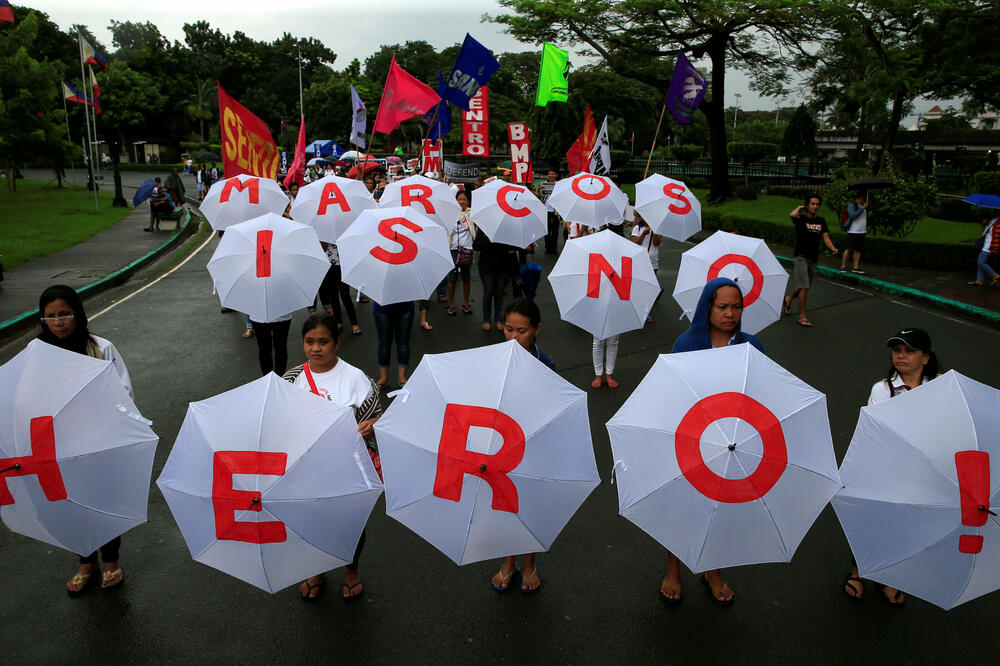 Filipini protest, Fernando Markos, Foto: Reuters